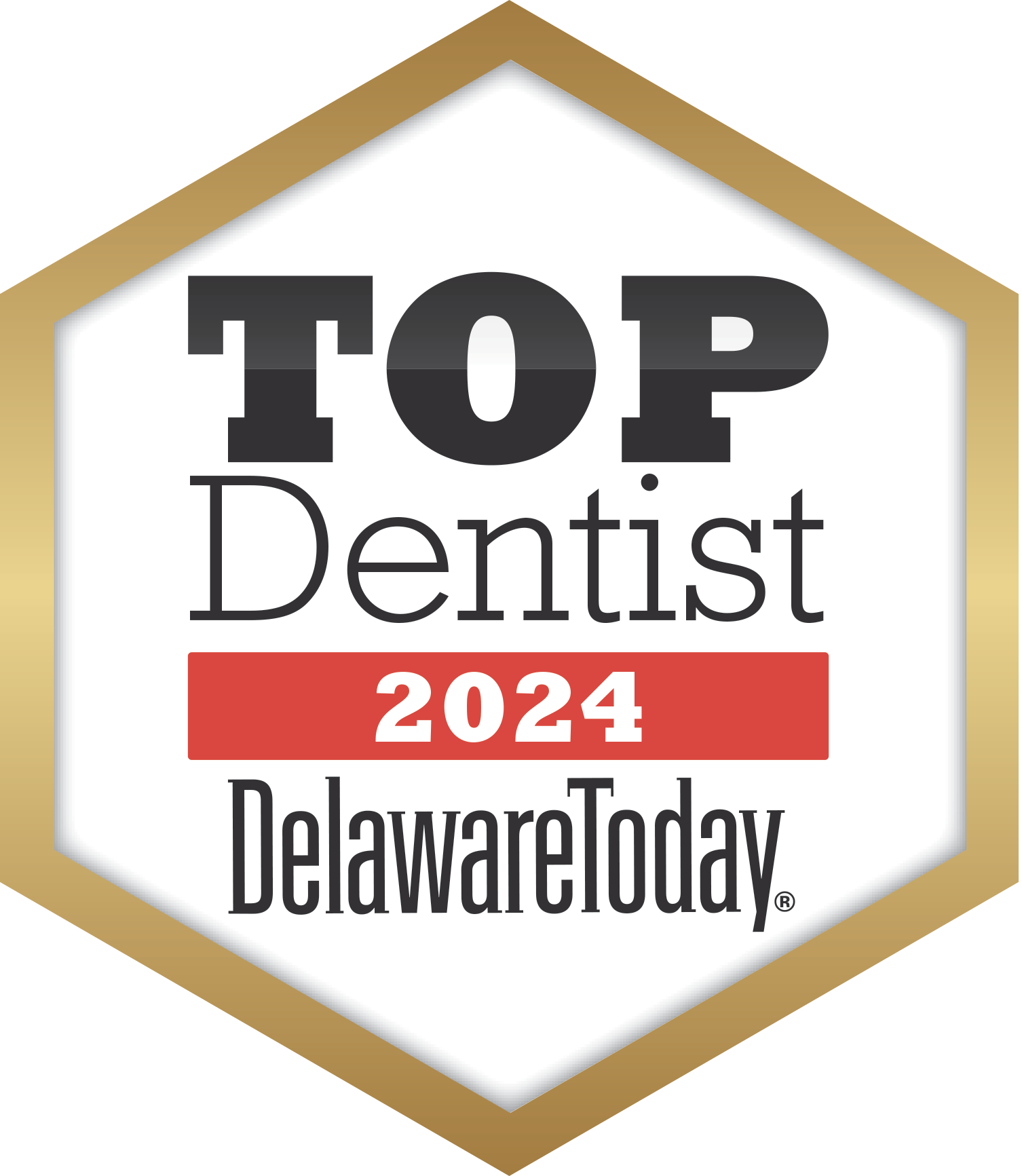 Delaware Today Top Dentist Logo